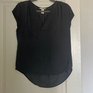 H&M navy top. Size D